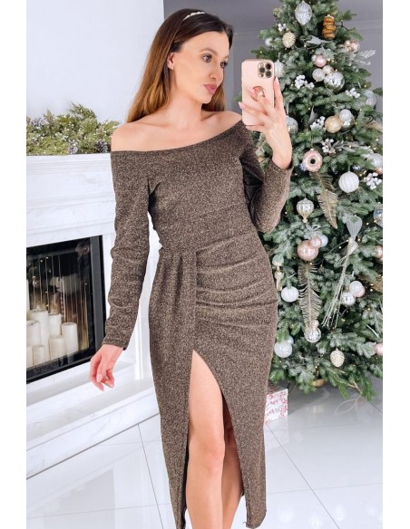 Sukienka Diamonds Gold